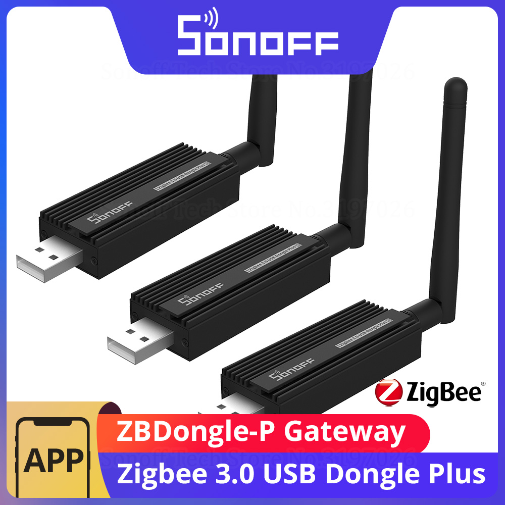 Zigbee Coordinator Stick - SONOFF Zigbee Gateway 3.0 ZBDongle-P USB-dongle,