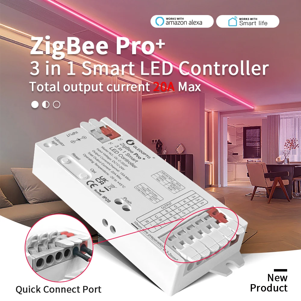 Zigbee Coordinator Stick - Gledopto Zigbee 3.0 Pro 3 In