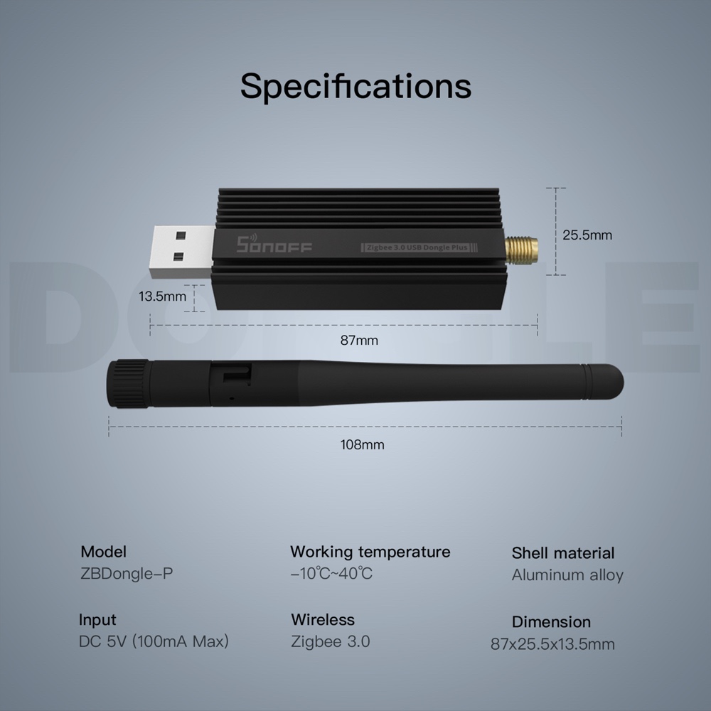 SONOFF Zigbee Gateway 3.0 ZBDo - Zigbee Coordinator Stick recensie en prijs