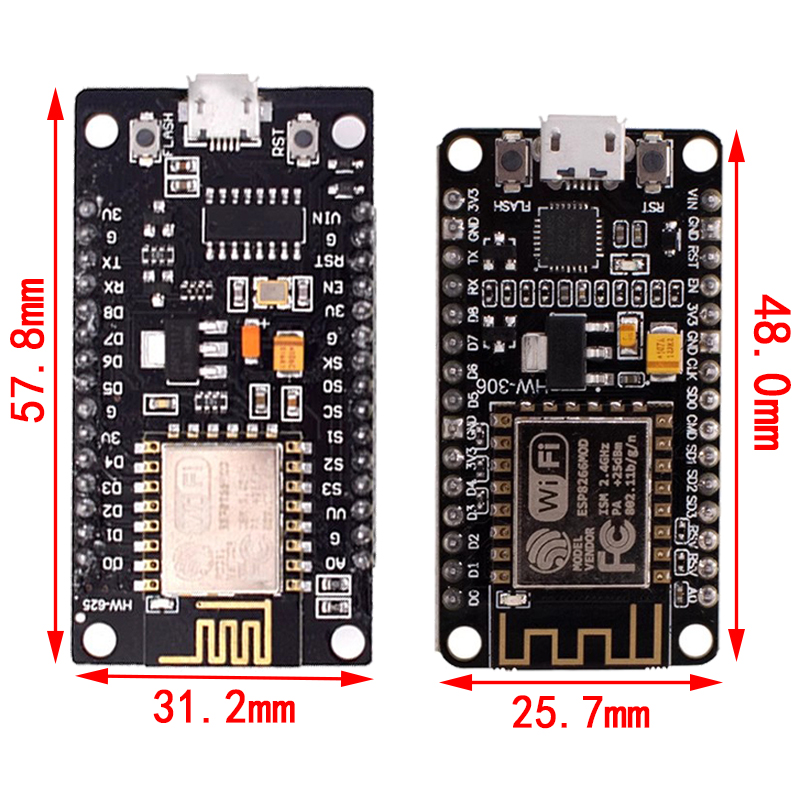 Draadloze Module CH340/CP2102/ - Esp8266 Nodemcu Board recensie en prijs