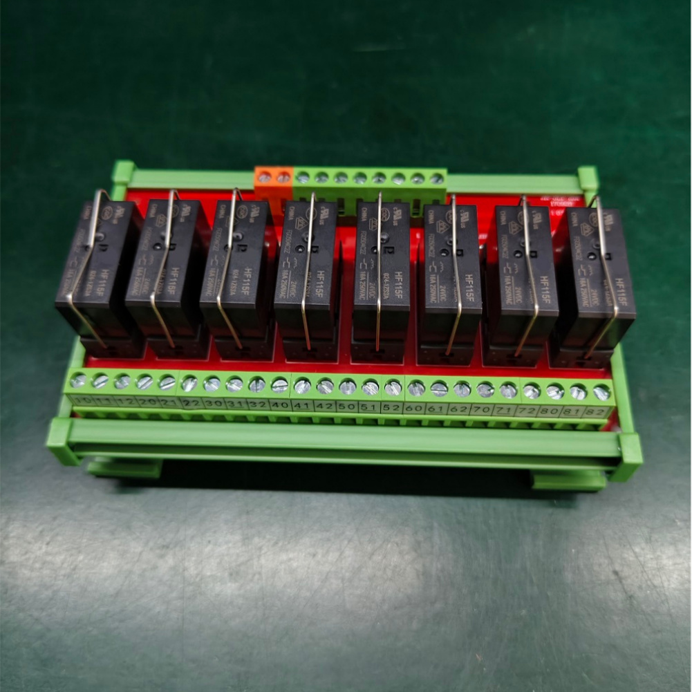 16A 8-kanaals relais 24VDC voo - Relay 8 Channel Board recensie en prijs