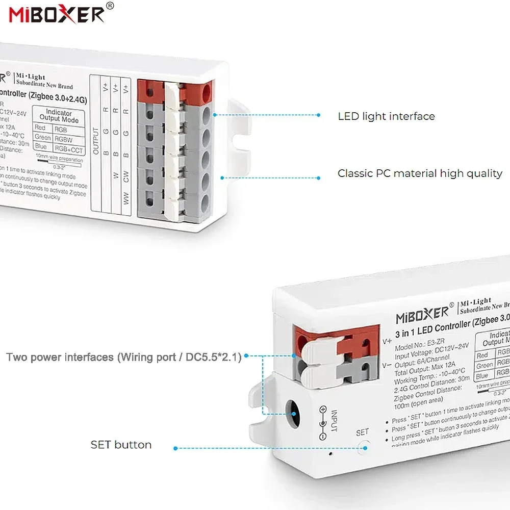 Miboxer E3-ZR E3-WR E3-RF 3-in - Zigbee Coordinator Stick recensie en prijs
