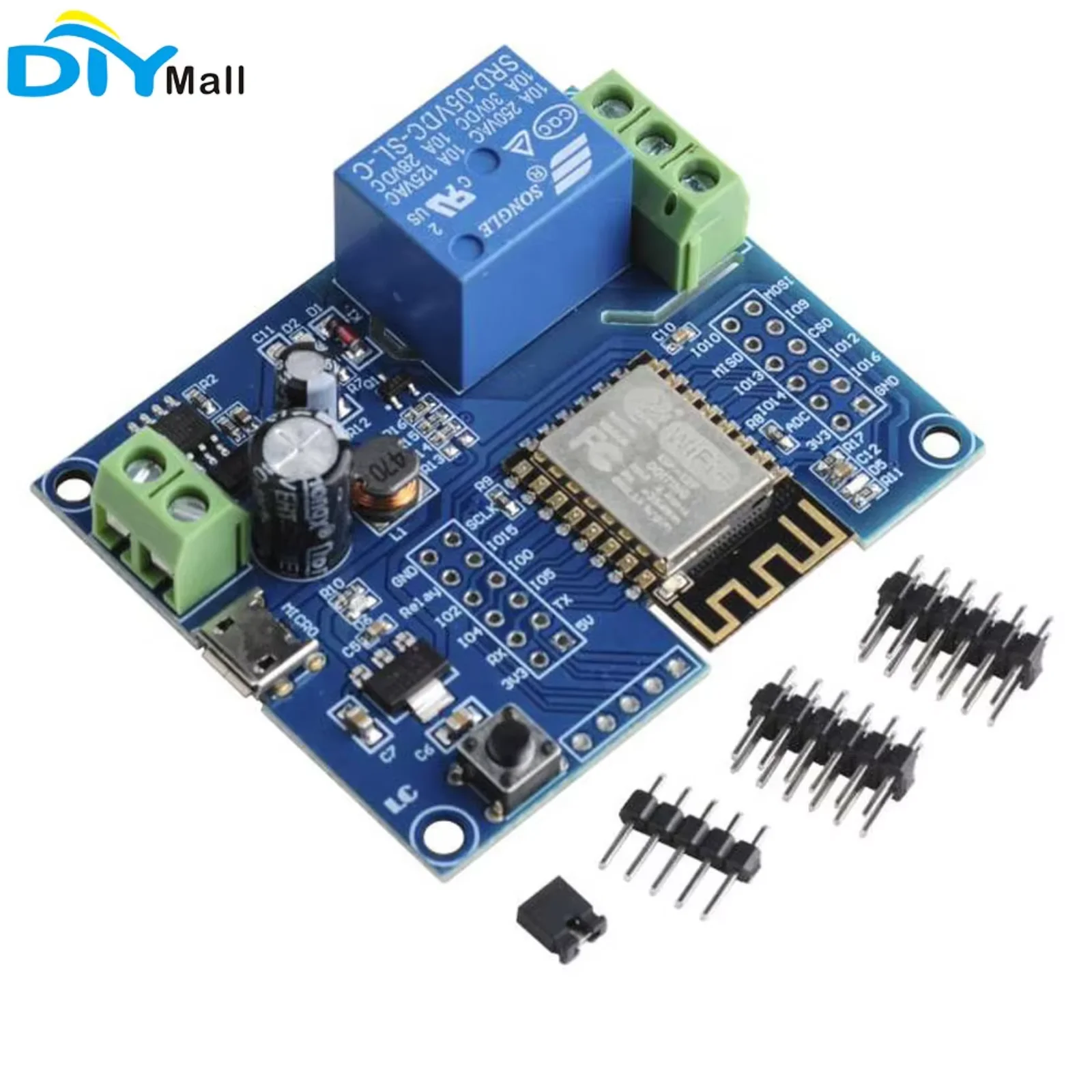 WiFi-relaismodule met één kana - Relay 8 Channel Board recensie en prijs